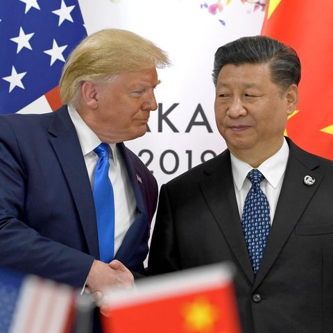 Donald Trump und Xi Jinping