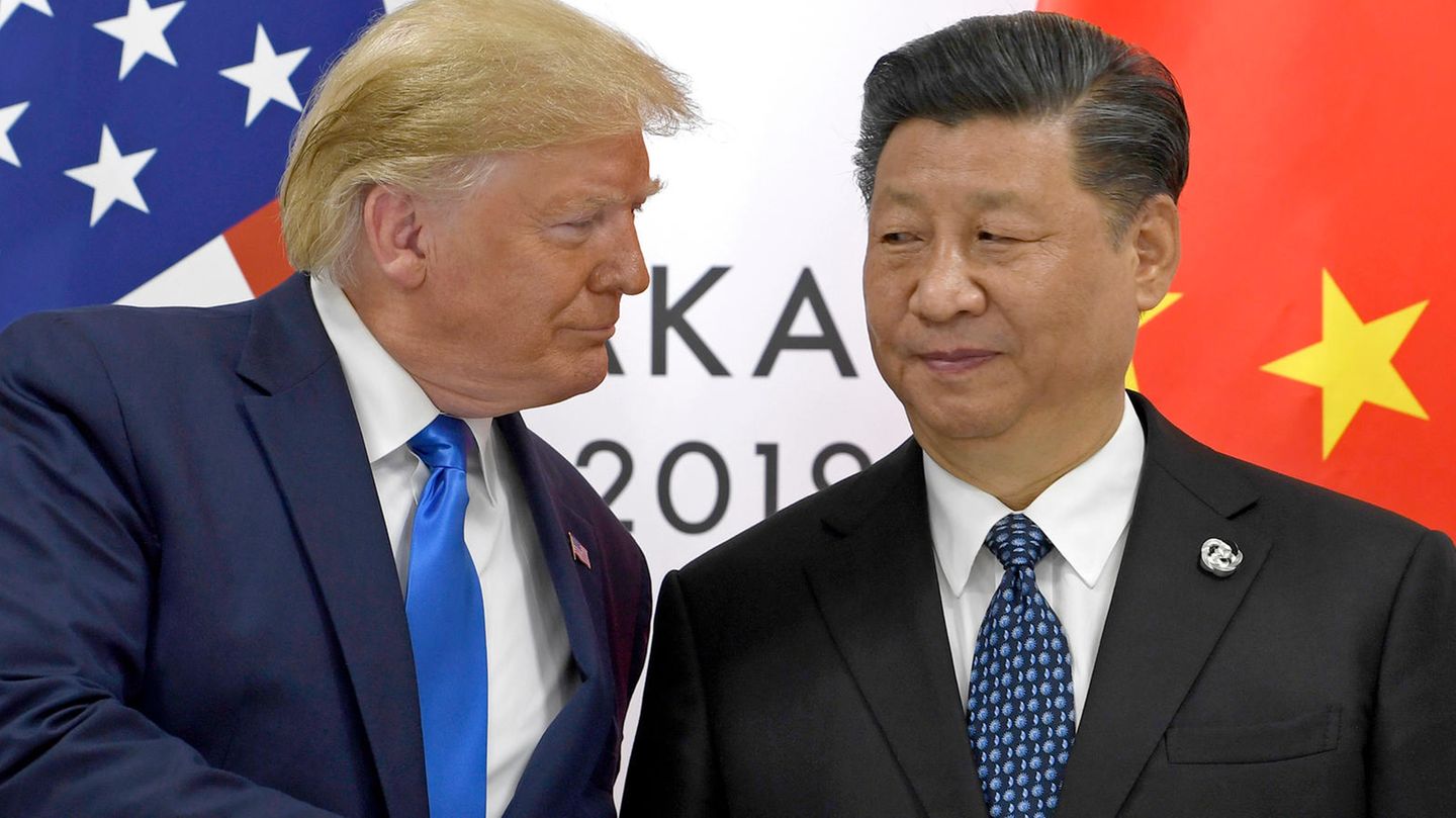 Donald Trump und Xi Jinping