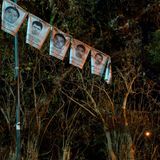 Plakate der Vermissten