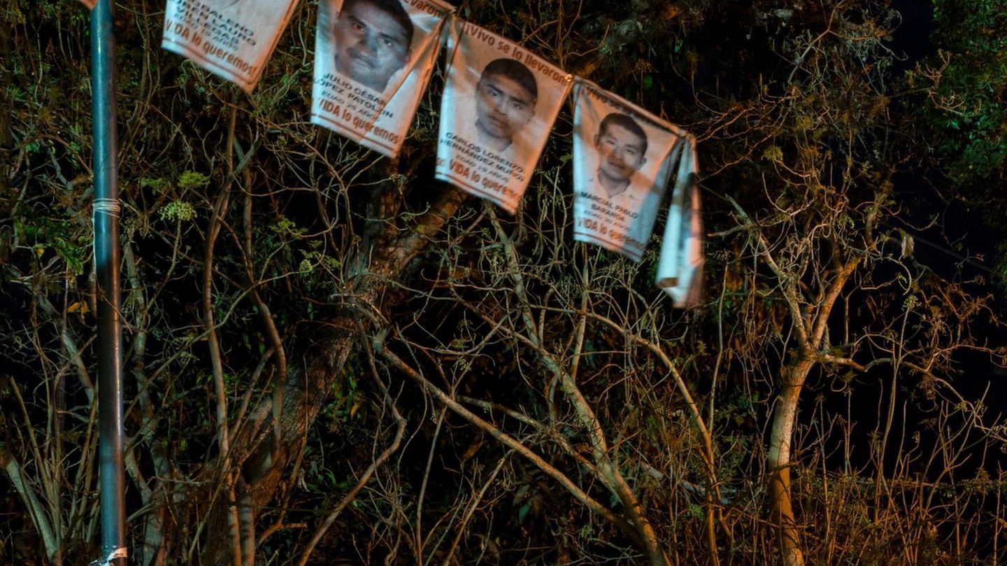 Plakate der Vermissten
