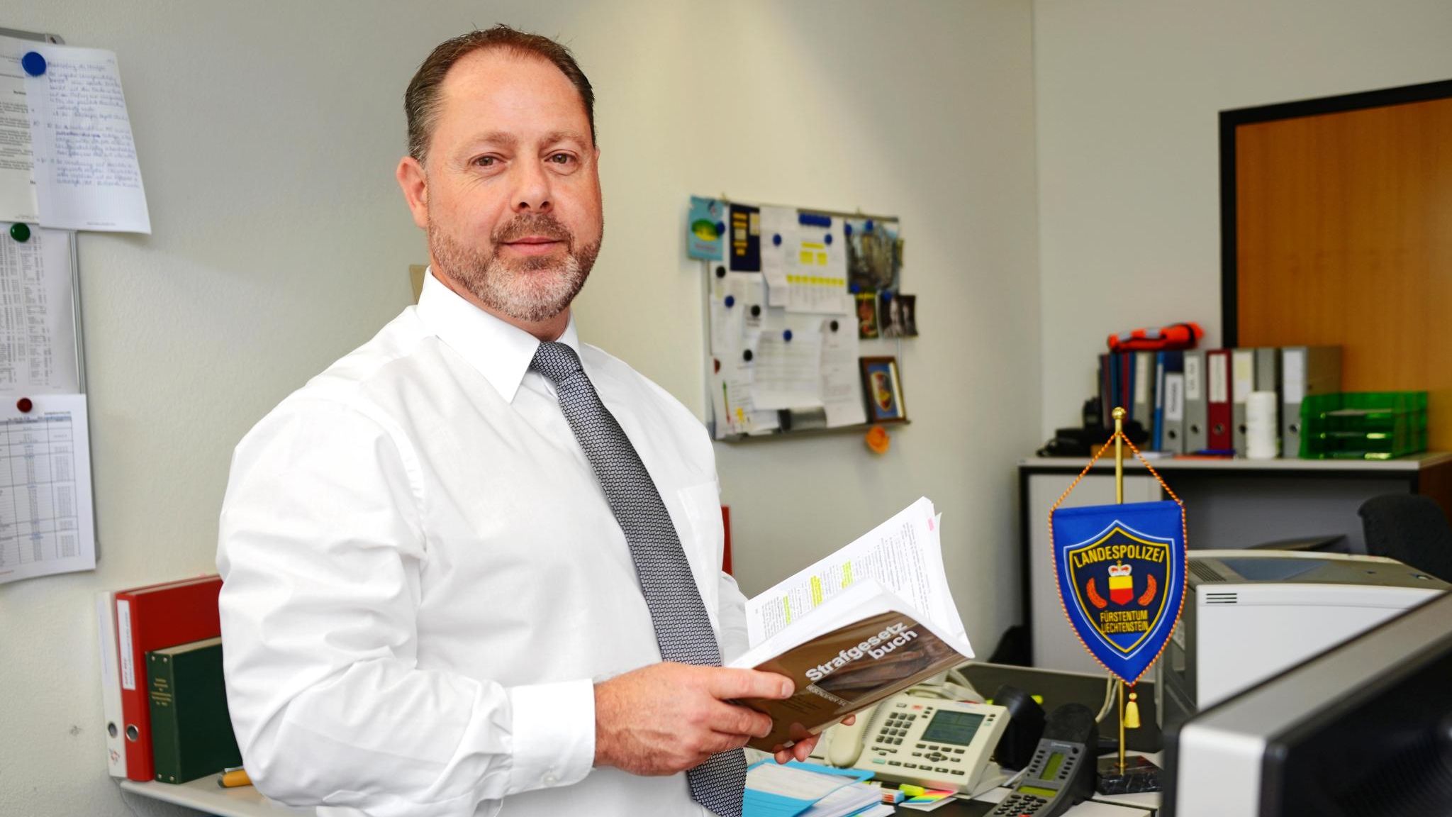 Daniel Meier, Polizist aus Lichtenstein