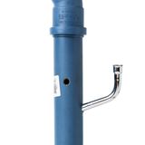 Umfunktioniertes Abflussrohr