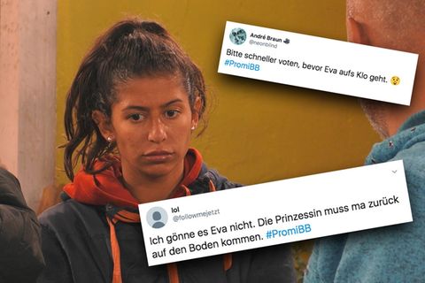 Promi Big Brother: Zuschauer schicken Eva Benetatou zurück ins Zeltlager, nachdem sie endlich im Luxuscamp ankommt