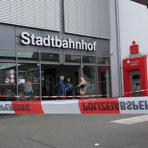 Der Stadtbahnhof in Iserlohn