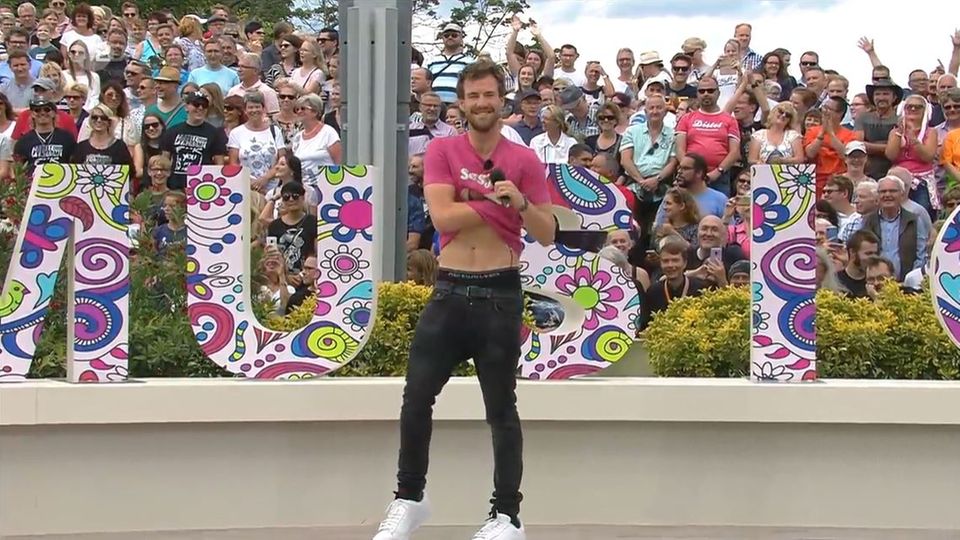 Luke Mockridge im ZDF-"Fernsehgarten"