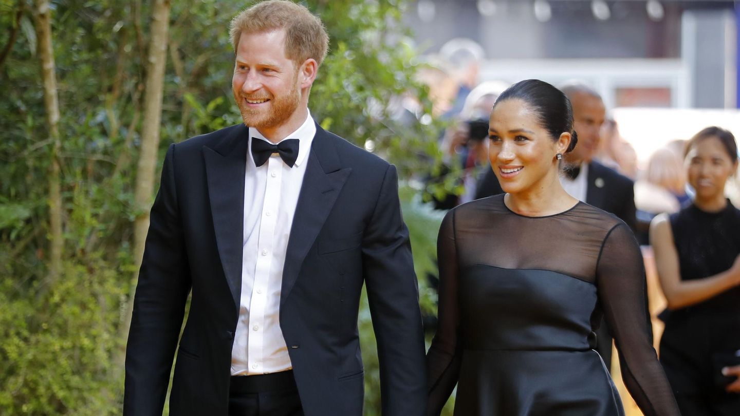 Prinz Harry und seine Frau Meghan