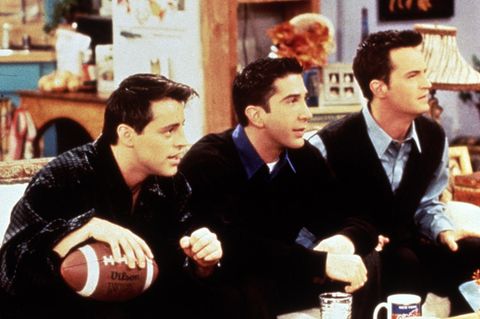 Joey, Ross und Chandler aus der Kultserie "Friends"