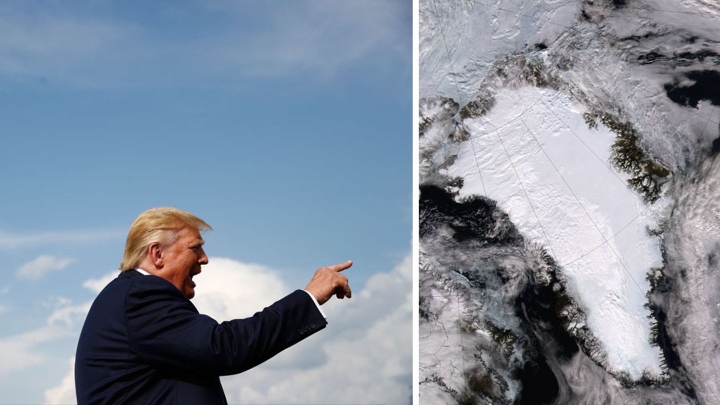 Hat ein Auge auf Grönland geworfen: Donald Trump