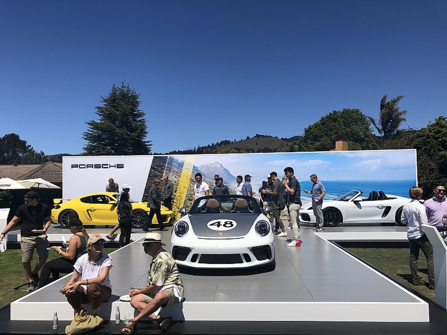 Porsche in Pebble Beach 1