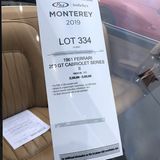 Versteigerungen Pebble Beach 2018