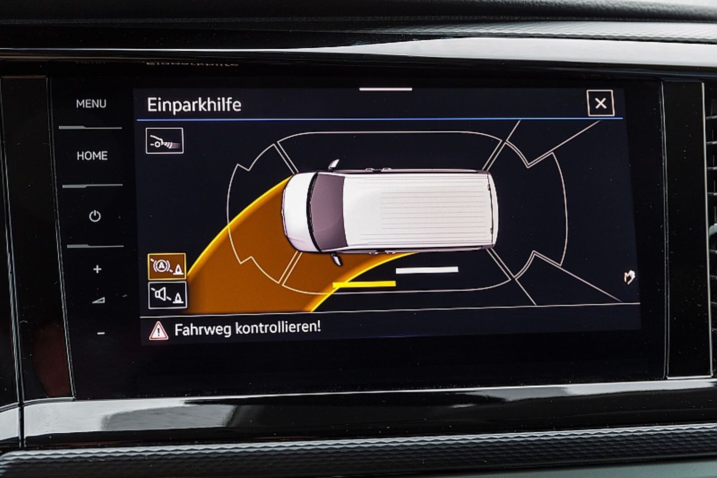 Der Parkassistent im Volkswagen T6.1