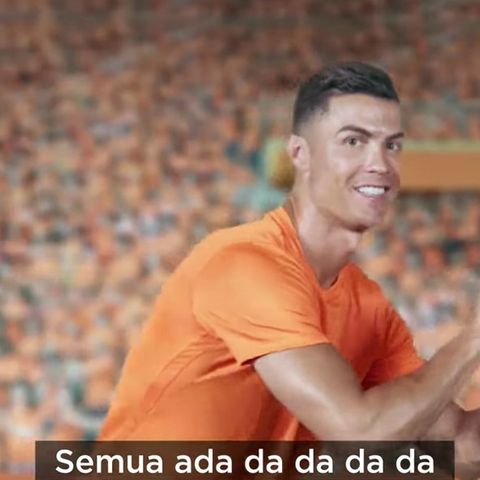 Cristiano Ronaldo Werbung für Shopee
