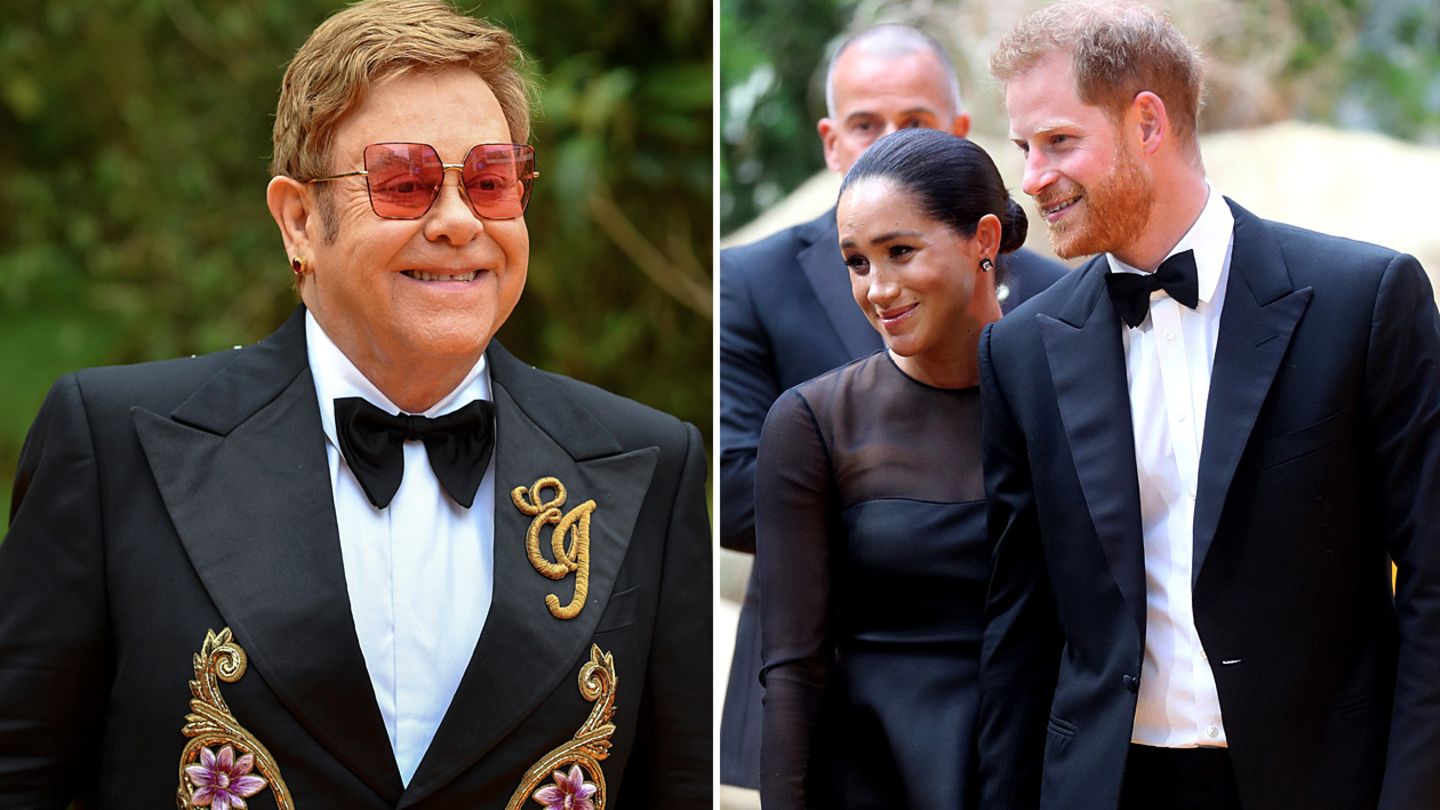 Elton John verteidigt Harry und Meghan