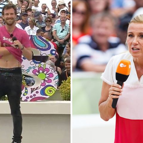 ZDF-Fernsehgarten: Luke Mockridge, Andrea Kiewel