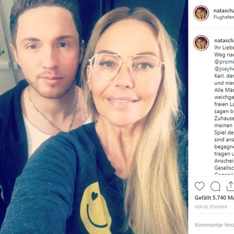 Natscha Ochsenknecht nimmt Joey Heindle in Schutz