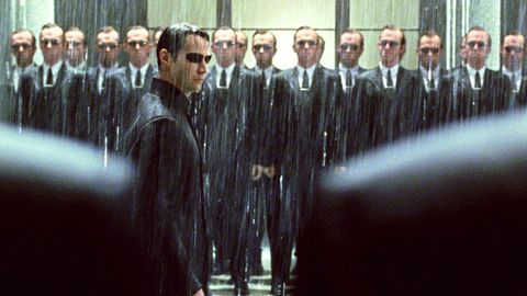 Keanu Reeves als "Neo" in Matrix