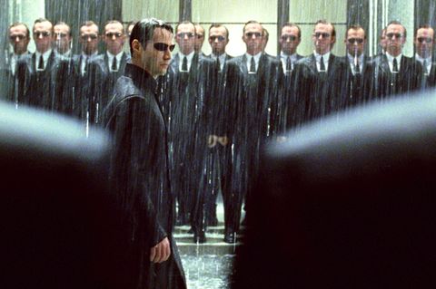 Keanu Reeves als "Neo" in Matrix