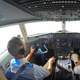 Im Cockpit