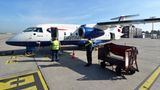 Eine Jet-Ausführung in den Farben von British Airways