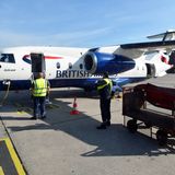 Eine Jet-Ausführung in den Farben von British Airways