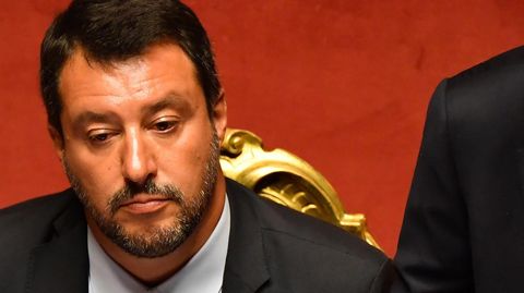 Pressestimmen zur Regierungskrise in Italien - Matteo Salvini