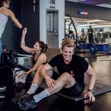 NEONxPolar: Sonja und Fabian haben das Training hinter sich