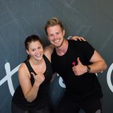 NEONxPolar: Sonja und Fabian sind nach dem Training erleichert
