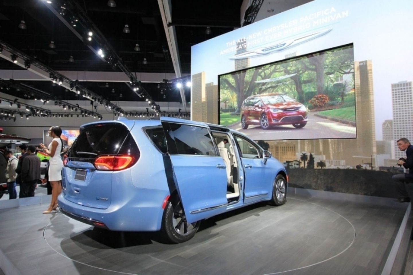 Den Chrysler Pacifica gibt es auch als PHEV-Version