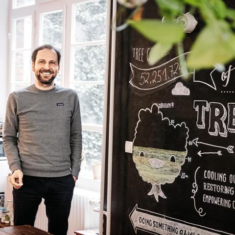Kroll hat die Suchmaschine „Ecosia“ ­erfunden