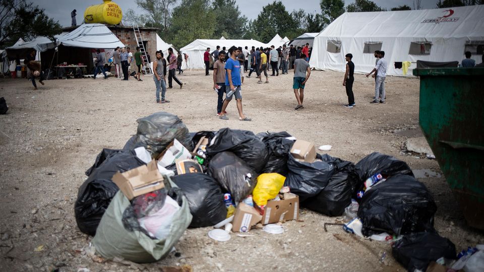 Flüchtlingscamp Vučjak Flüchtlingscamp Vučjak