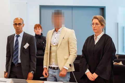 Angeklagter im Prozess um tödliche Messerattacke in Chemnitz