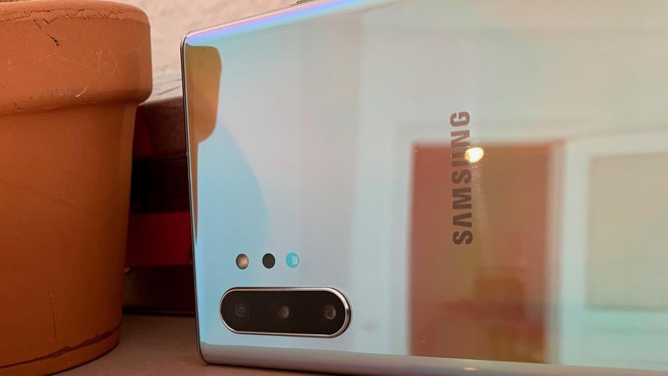 Samsung Galaxy Note 10+ Rückseite Samsung Galaxy Note 10+ von Hinten