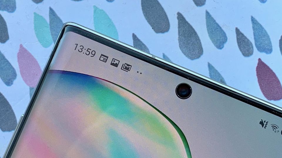 Samsung Galaxy Note 10+ Samsung Galaxy Note 10+ Frontkamera
