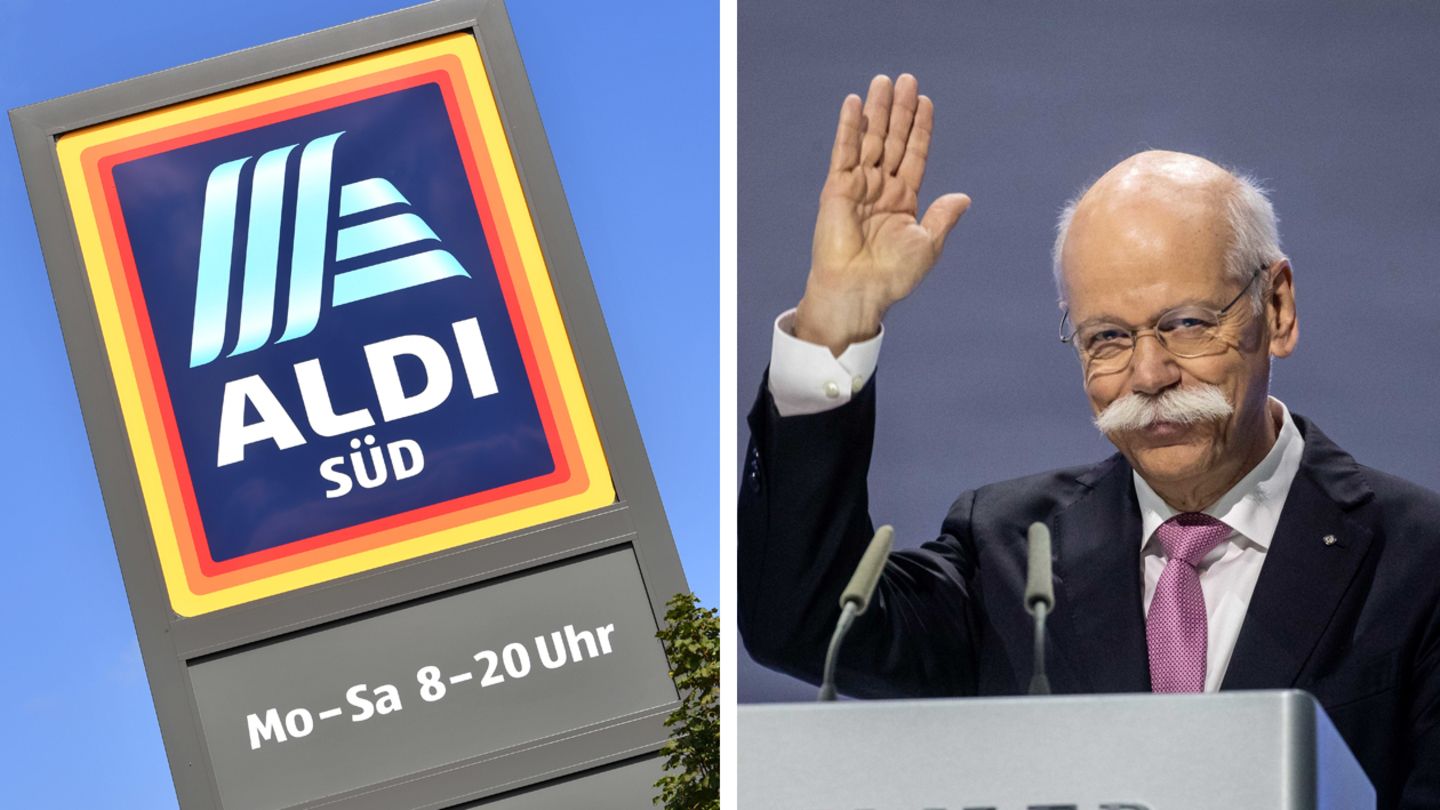 Dieter Zetsche bei Aldi Süd