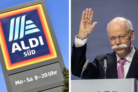 Dieter Zetsche bei Aldi Süd