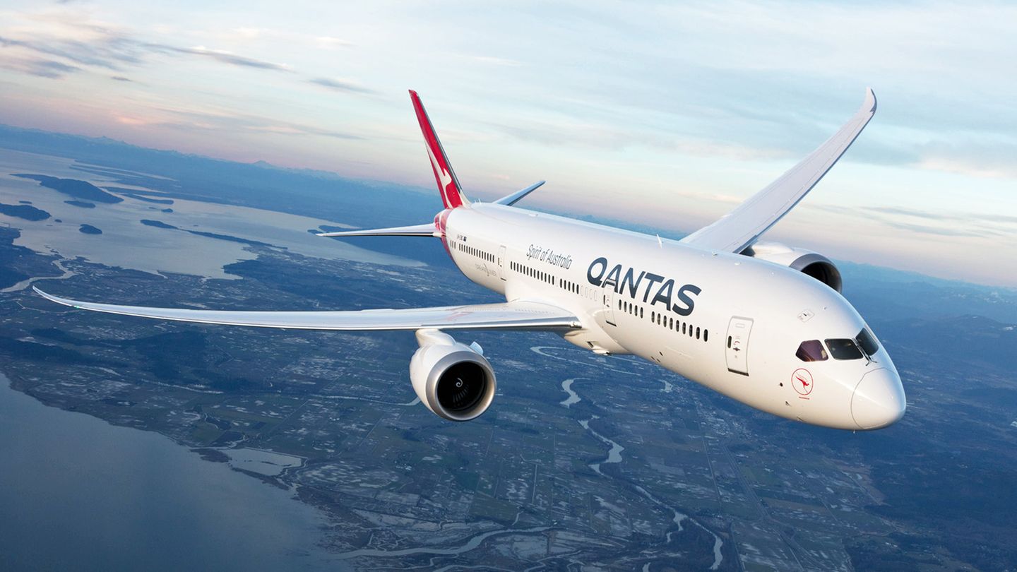 Boeing 787 im Flug