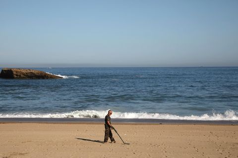 G7-Gipfel Biarritz Strand