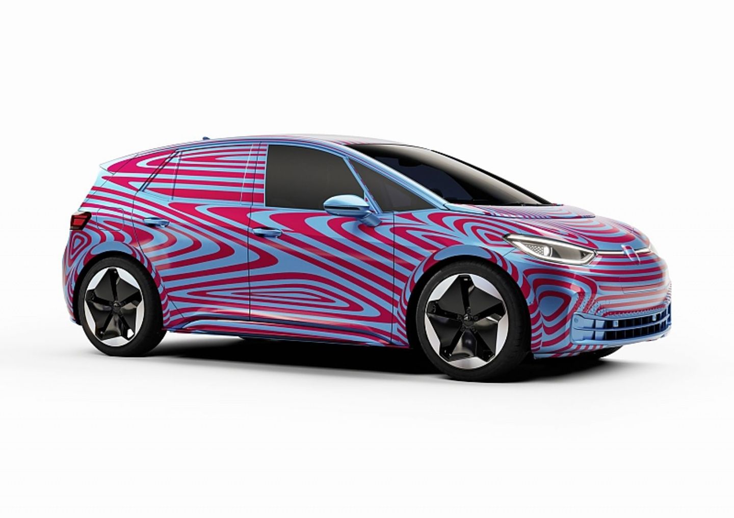 Die Lichtgrafik wird ein zentrales Element des VW ID.3 sein