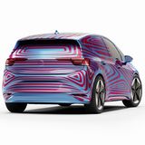 Noch ist der VW ID.3 getarnt, aber bald fallen die Hüllen