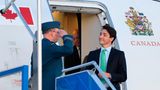 Er traf bereits am Freitag in Biarritz ein: der kanadische Ministerpräsident Justin Trudeau