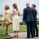 G7 Donald Trump Emmanuel Macron