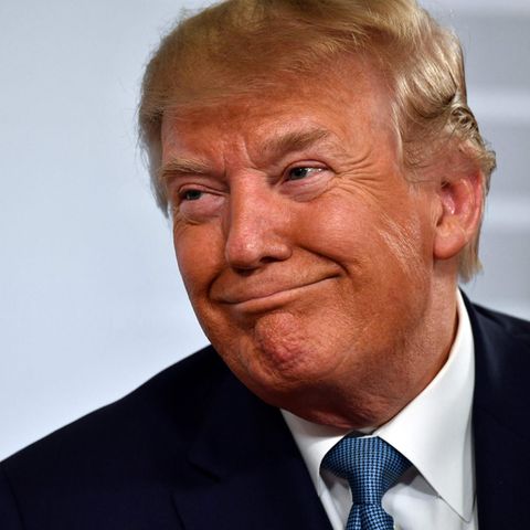 Donald Trump lächelt