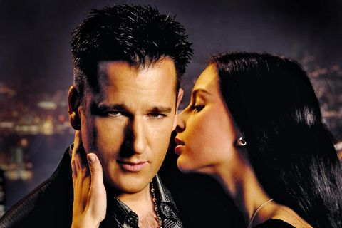 Caroline Bosbach posierte für ein CD-Cover mit Michael Wendler