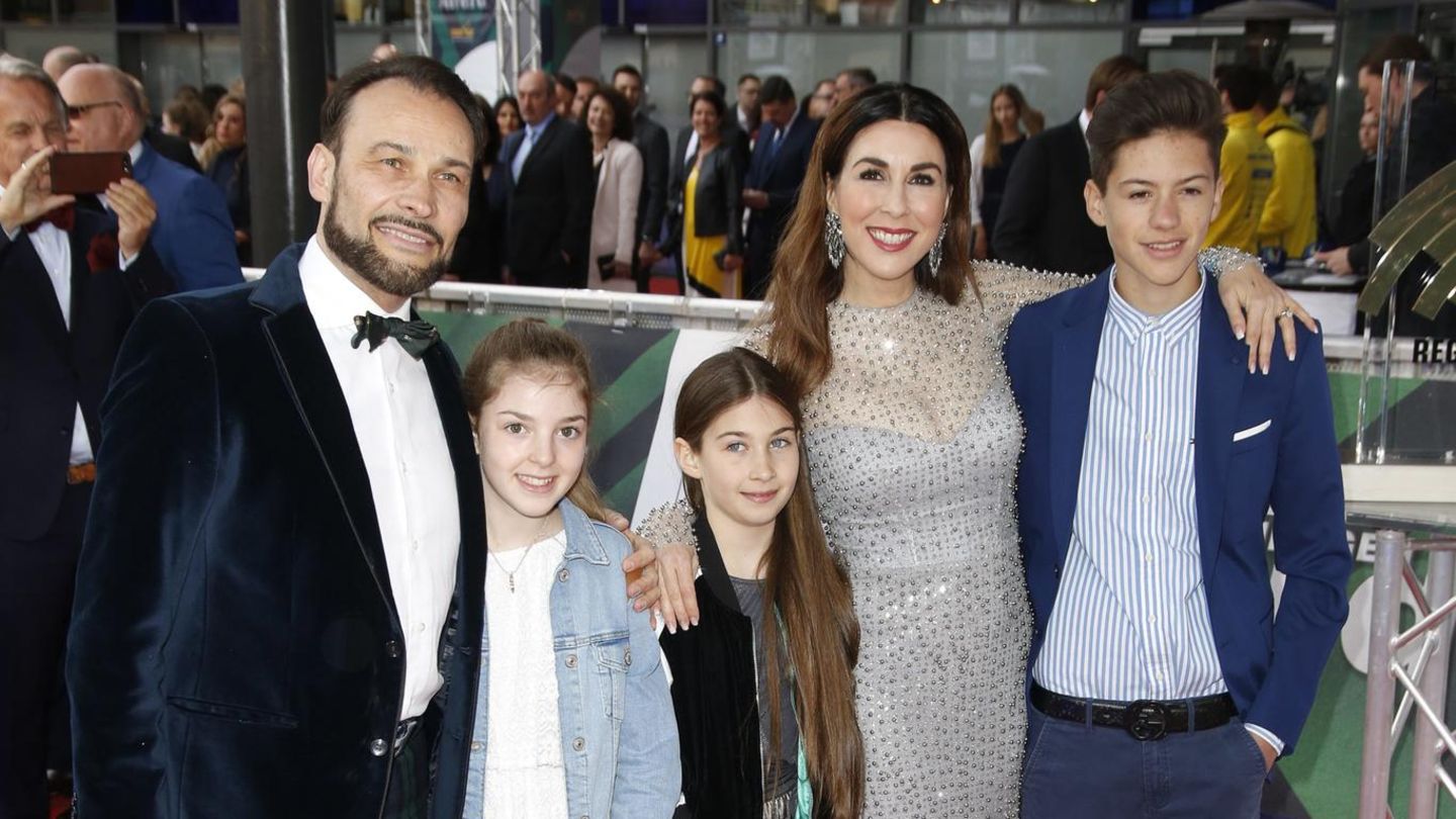 Judith Williams mit Familie