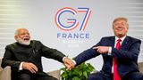 Gute Stimmung zwischen US-Präsident Donald Trump und Indiens Premierminister Narendra Modi