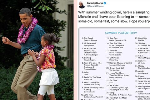 Obama tanzt mit Tochter