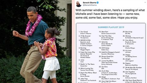 Obama tanzt mit Tochter