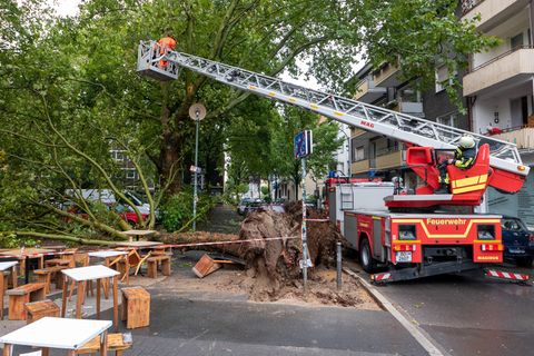 Wetter in Deutschland: Heftige Gewitter wüten in Teilen Deutschlands – auch heute Unwetter möglich