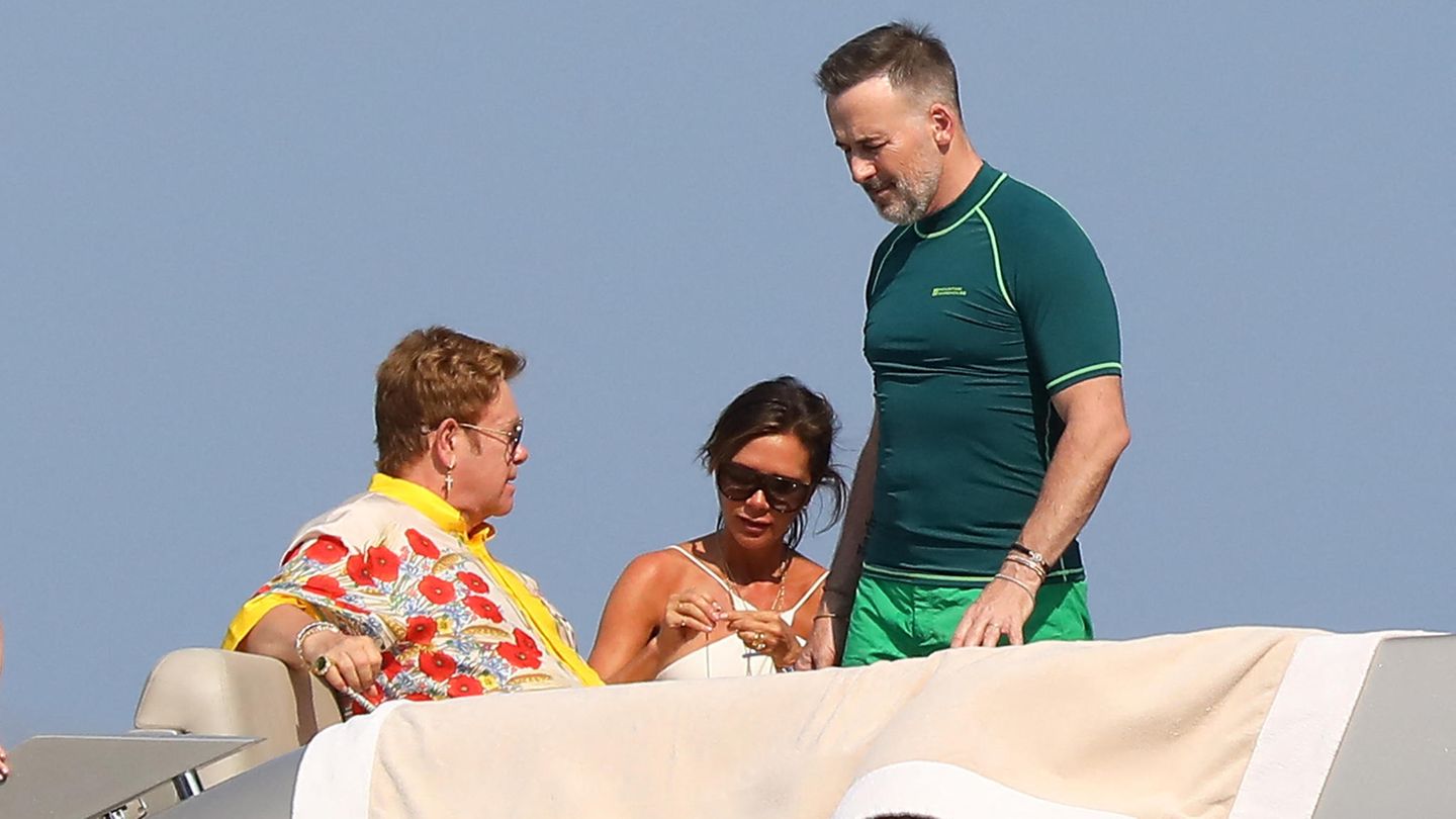 Familie Beckham im Urlaub Familie Beckham im Urlaub