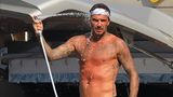 Familie Beckham im Urlaub